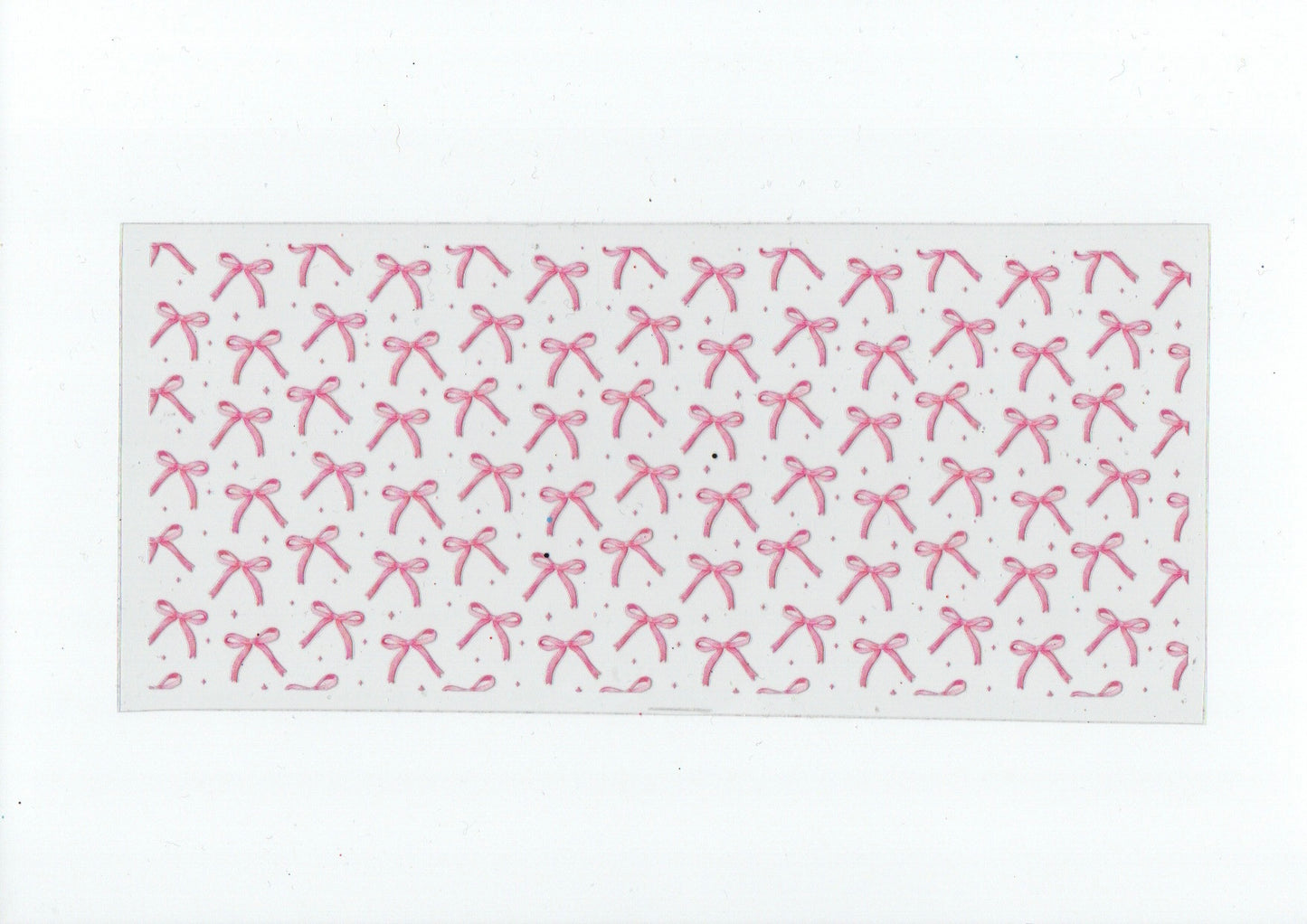Pink bows