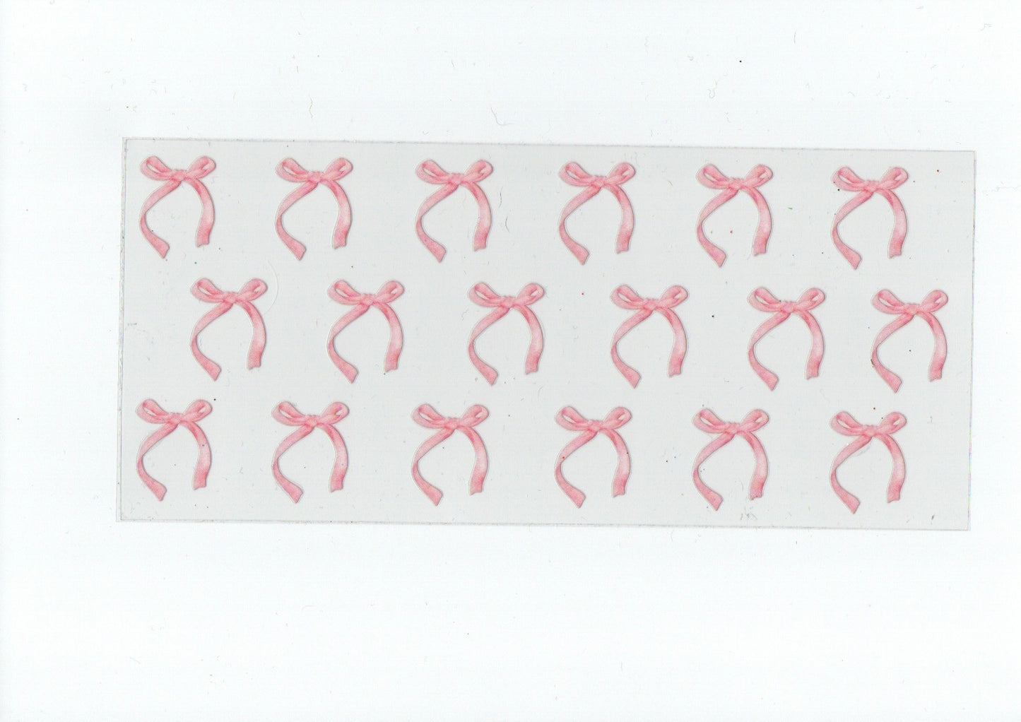 Pink bows