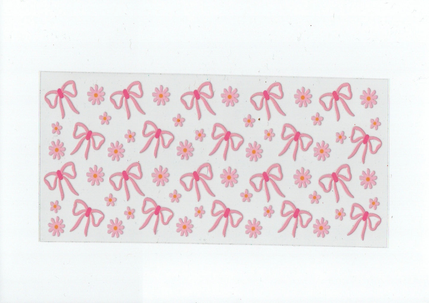 Pink bows & flowers
