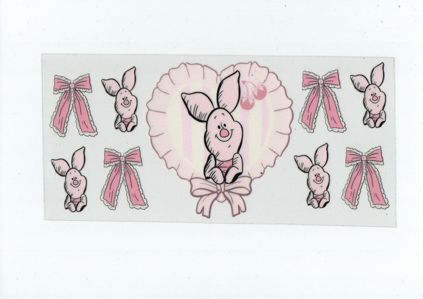 Piglet & bows