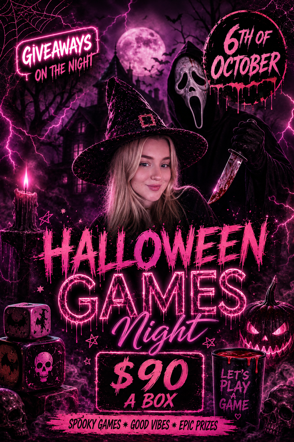 Halloween Games Night