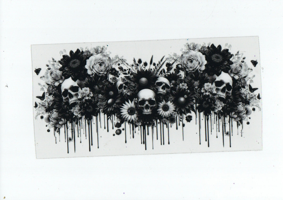 Skull flowers