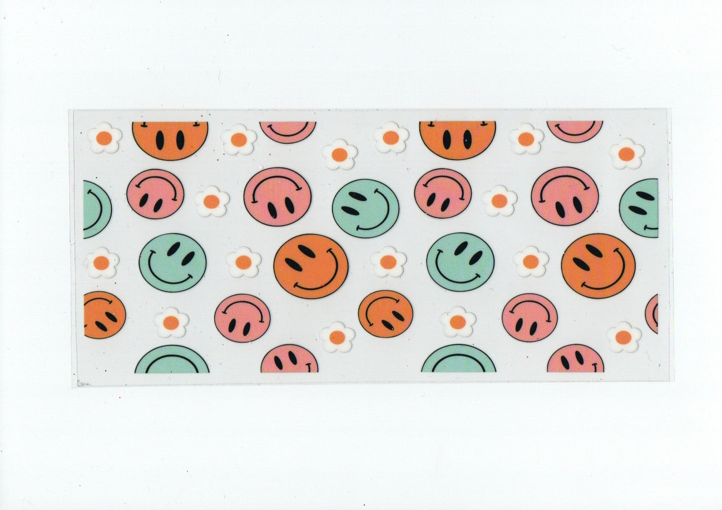 Smiley faces & flowers