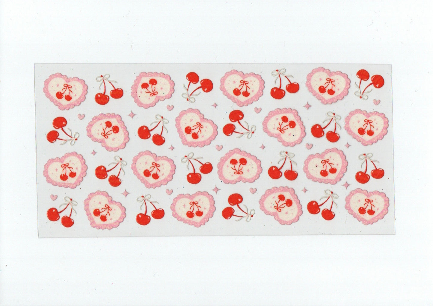 Cherries & hearts