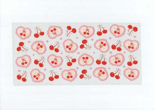 Cherries & hearts