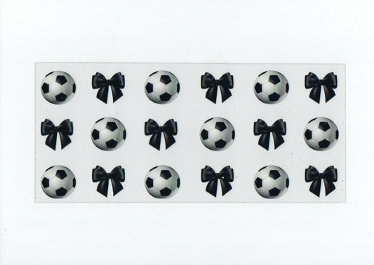 Soccer balls & bows