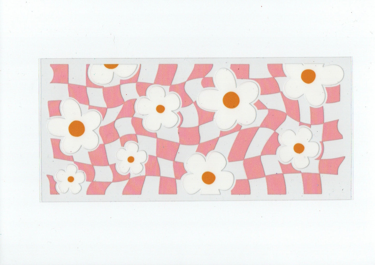 Checkered flowers