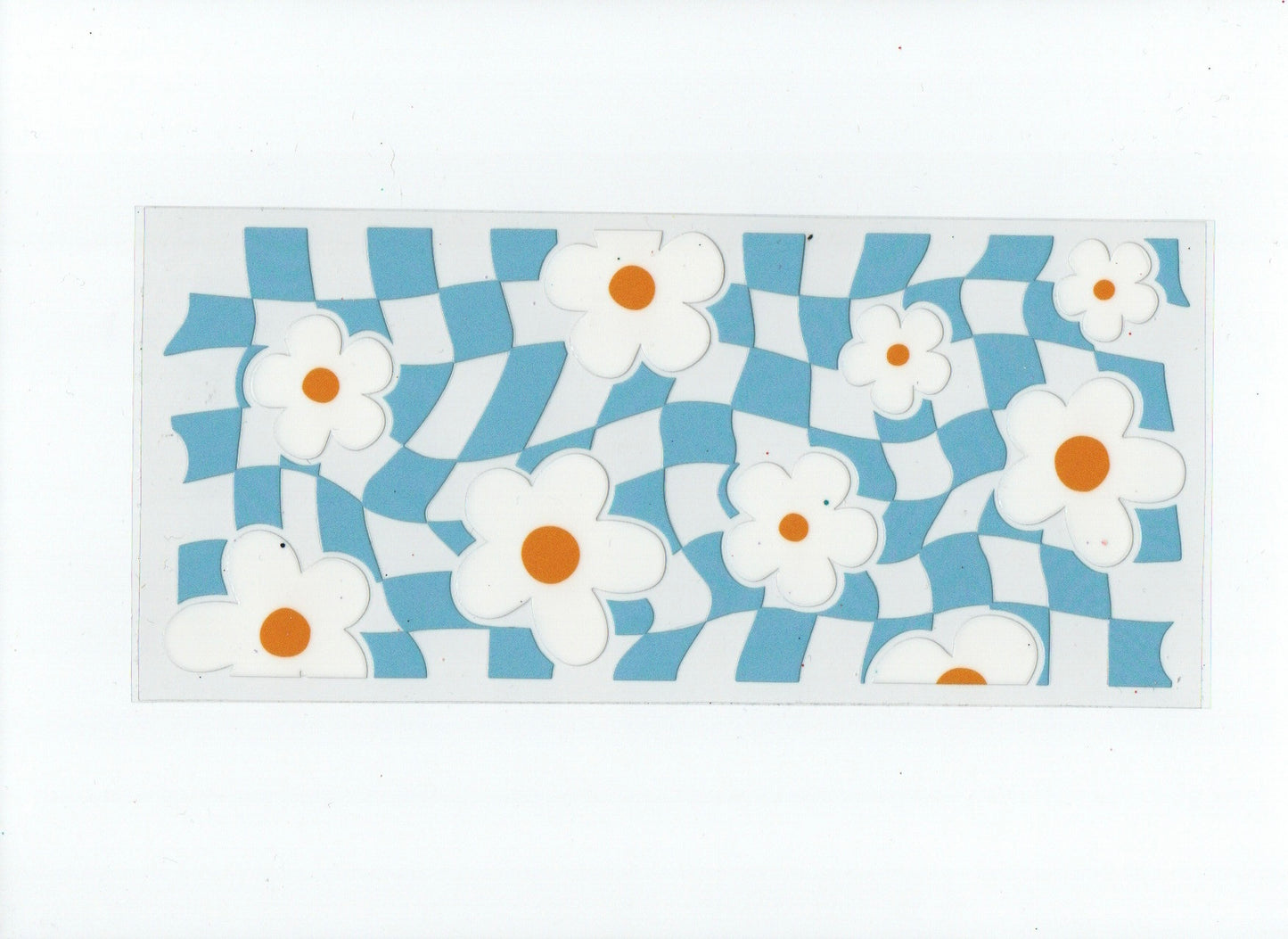 Checkered flowers #2
