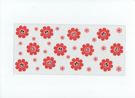 Smiley flower faces