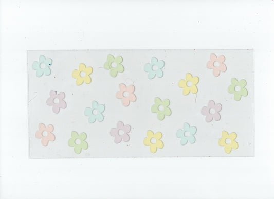 Rainbow flowers
