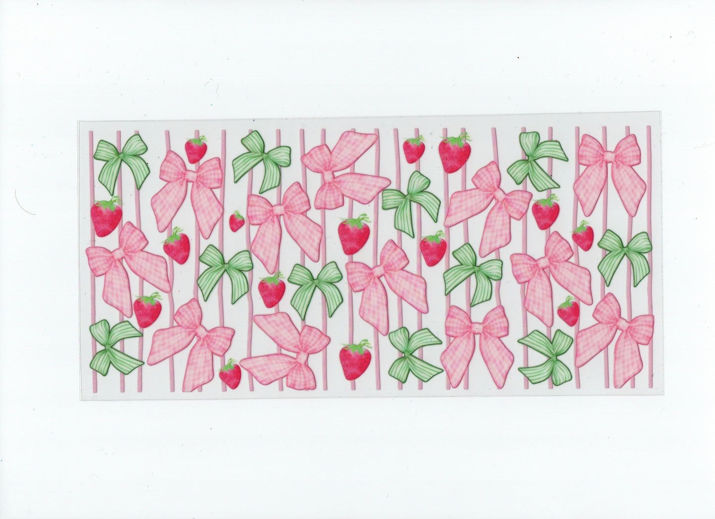 Bows & strawberries