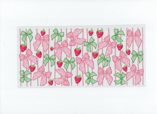 Bows & strawberries
