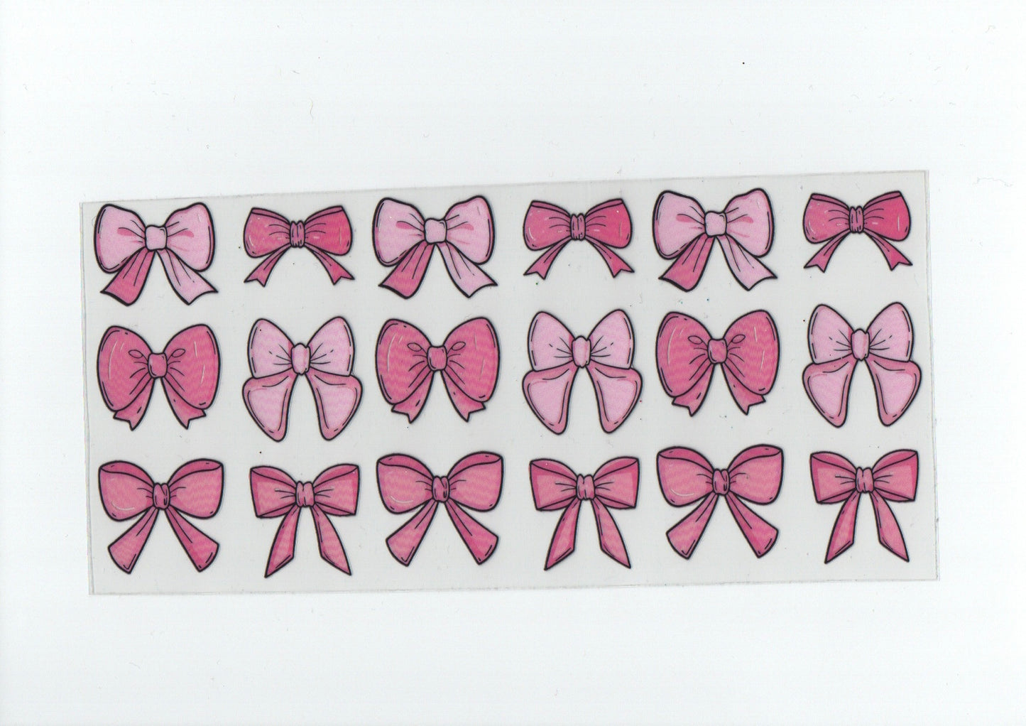 Pink bows