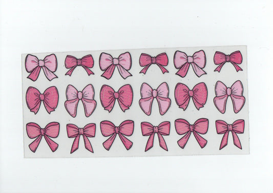 Pink bows