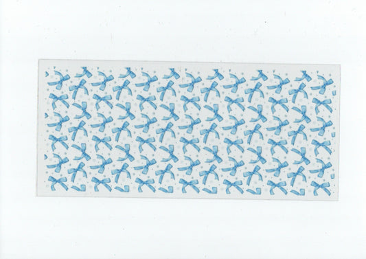 Mini blue bows
