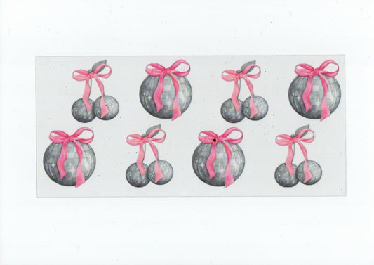 Disco ball bows