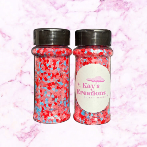 Queen Of Hearts Chunky Glitter