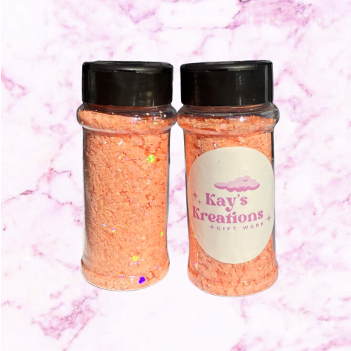 Peachy Chunky Glitter