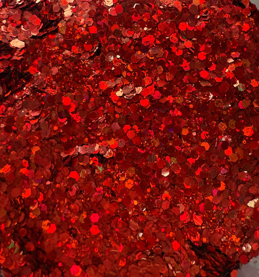 Cherry Bomb Chunky Glitter