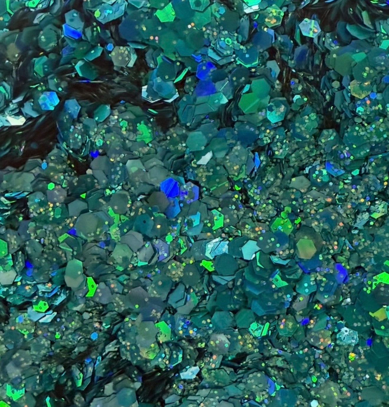 Aquamarine Chunky Glitter