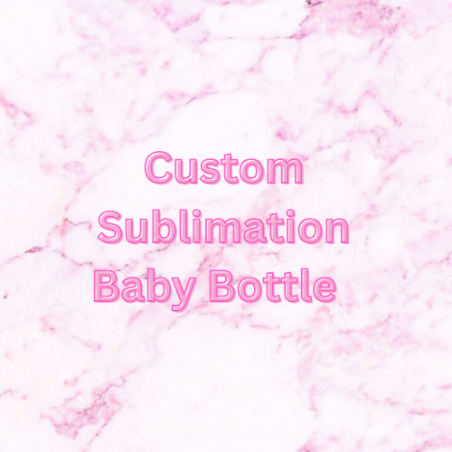 Custom Sublimation Baby Bottle