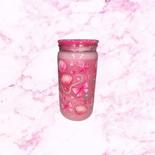 Beach Snow Globe Tumbler