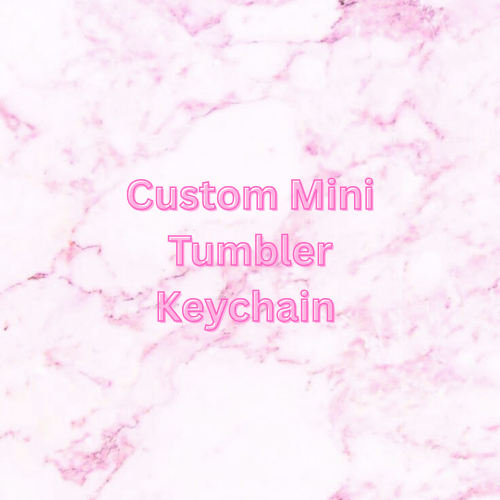 Mini Tumbler Keychain